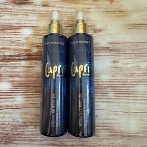 PR Capri Dream Hydrating Body Oil 7 Fl. Oz NWT Bundle Of 2
